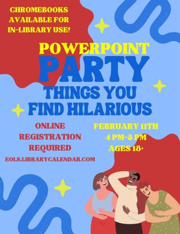 Powerpoint Party at Fort Gibson Library