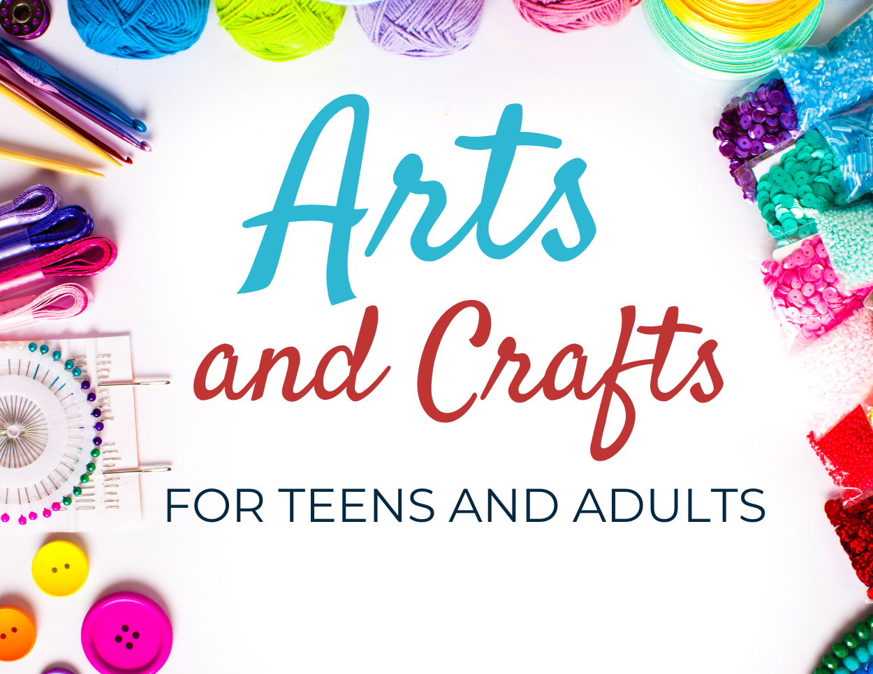 Arts & Crafts Class Saturday, March 14th, 12PM