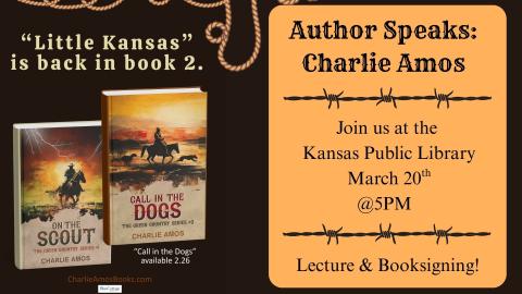 Author Speaks: Charlie Amos