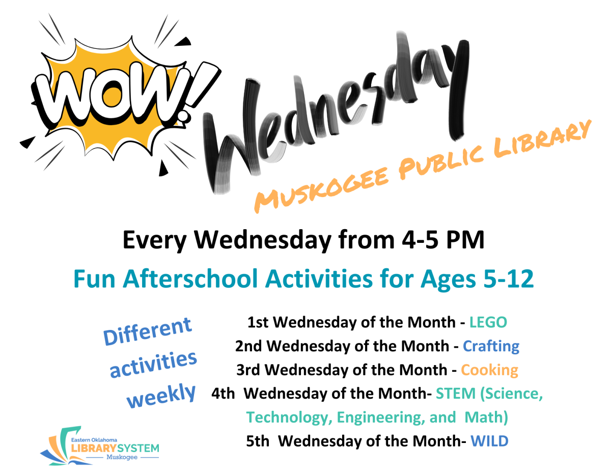 WOW! Wednesdays at Muskogee Public Library