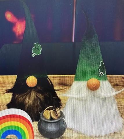 Adult Craft: Leprechaun Gnomes Tuesday, March 3rd 10am