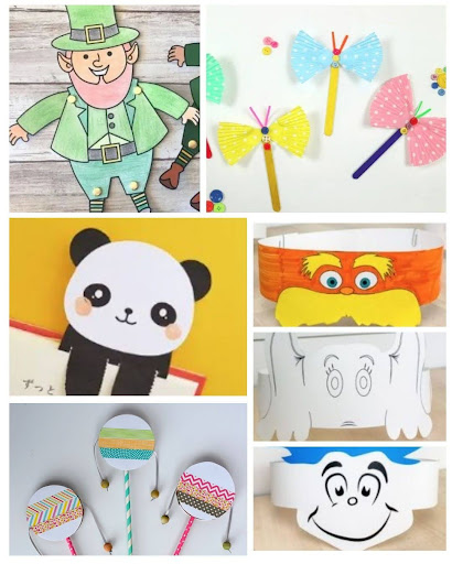 Spring Break Come & Go Crafts — All Day