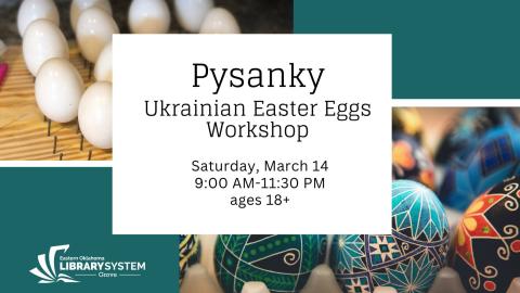 Pysanky Workshop For Beginners