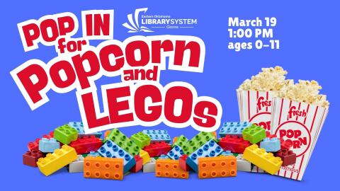 Pop in for Popcorn and LEGOs