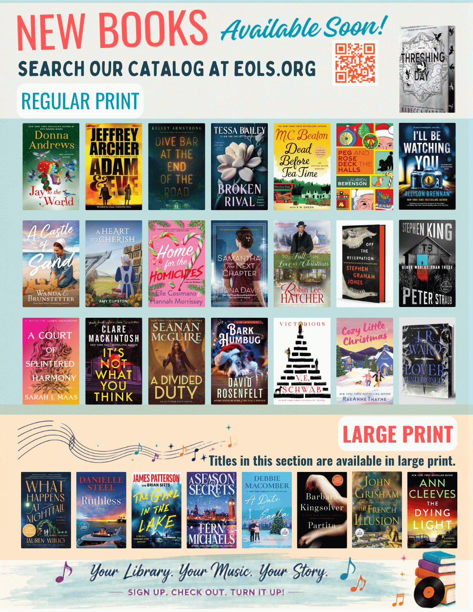 Forthcoming Titles - EOLS Catalog